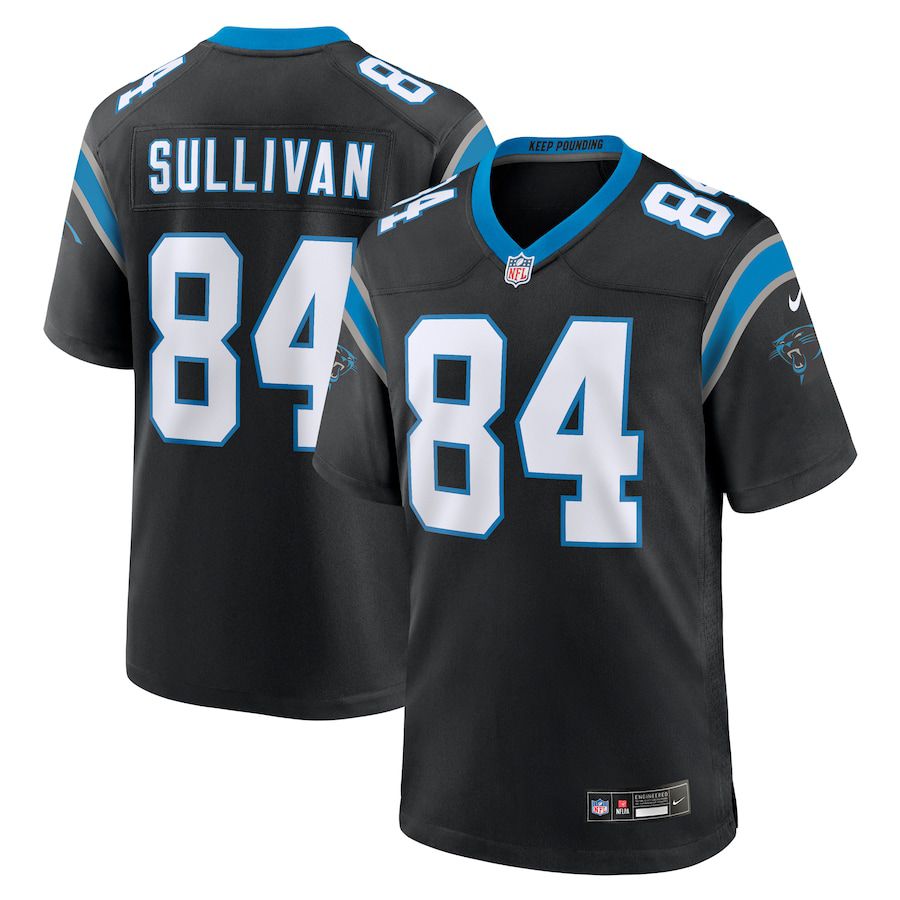 Men Carolina Panthers #84 Stephen Sullivan Nike Black Team Game NFL Jersey->women nfl jersey->Women Jersey